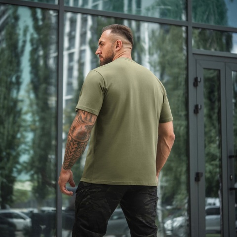 M-TAC Koszulka Cotton Hard Oversize Jasno oliwkowa