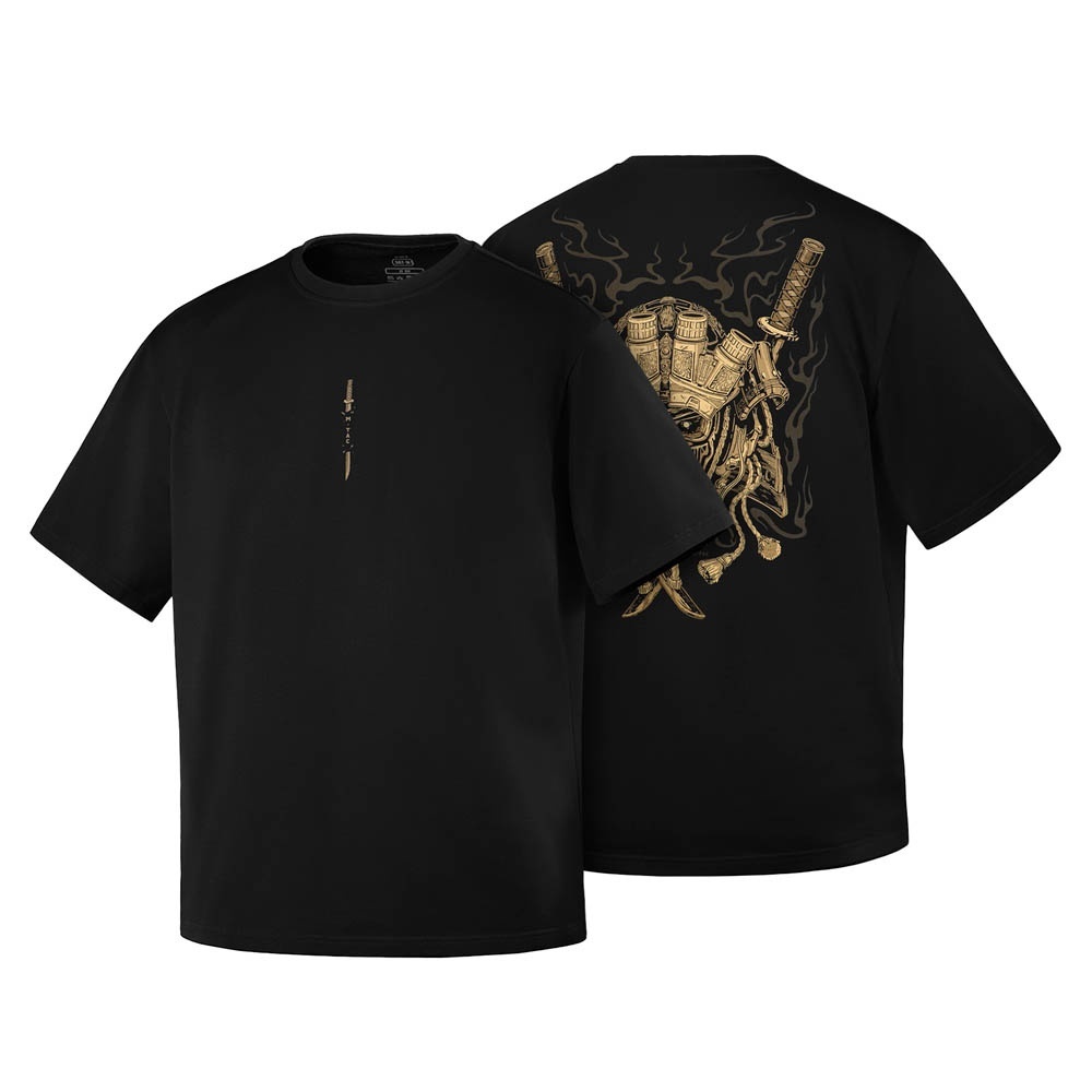 M-TAC Koszulka Gold Samurai Oversize Czarna
