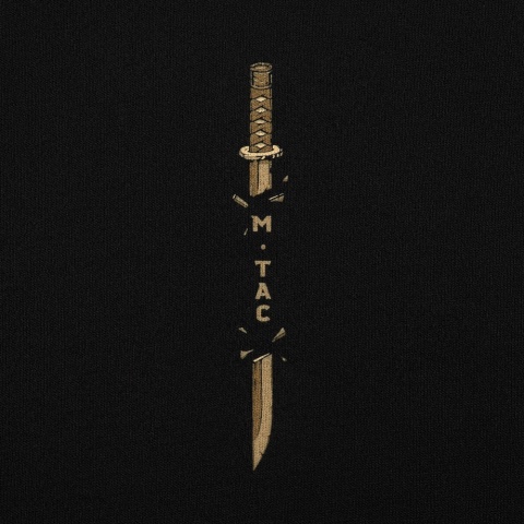 M-TAC Koszulka Gold Samurai Oversize Czarna