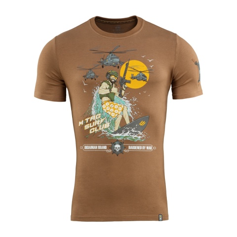 M-TAC Koszulka Surf Club Coyote Brown