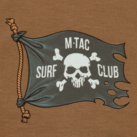 M-TAC Koszulka Surf Club Coyote Brown