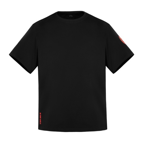 M-TAC Koszulka Train Hard Oversized Cotton Hard Czarna