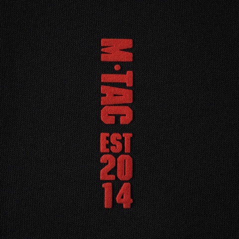 M-TAC Koszulka Train Hard Oversized Cotton Hard Czarna