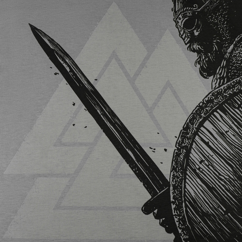 Artystyczny nadruk Warrior