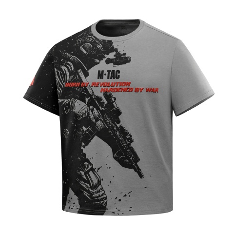 M-TAC Koszulka Warrior Oversize Jasno szary