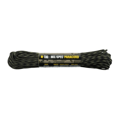 M-TAC Paracord 550 Mil-Spec 15m Black Forest