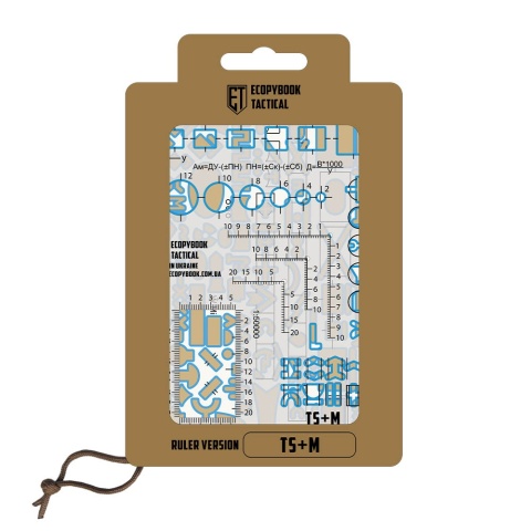 M-TAC Zestaw linijek taktycznych Ecopybook TS-M NATO Blue Border