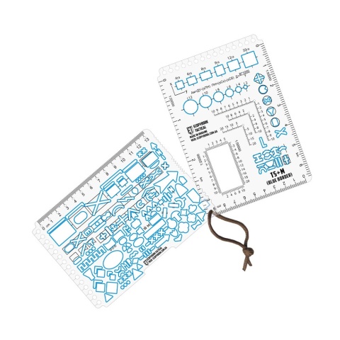 M-TAC Zestaw linijek taktycznych Ecopybook TS-M NATO Blue Border