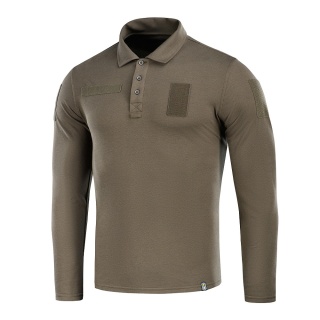 M-TAC Koszula Taktyczna Polo z długim rękawem 65/35 Ciemno oliwkowa