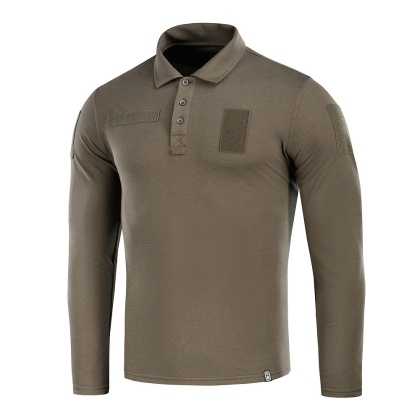 M-TAC Koszula Taktyczna Polo z długim rękawem 65/35 Ciemno oliwkowa