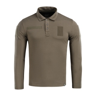 M-TAC Koszula Taktyczna Polo z długim rękawem 65/35 Ciemno oliwkowa