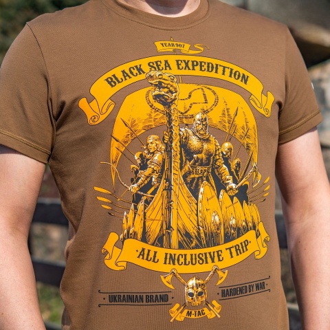M-TAC Koszulka Black Sea Expedition Coyote Brown 2XL