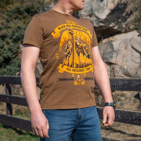 M-TAC Koszulka Black Sea Expedition Coyote Brown 2XL