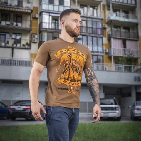 M-TAC Koszulka Black Sea Expedition Coyote Brown 2XL
