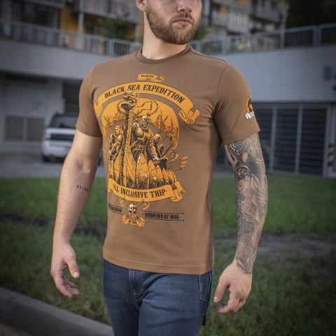 M-TAC Koszulka Black Sea Expedition Coyote Brown 2XL