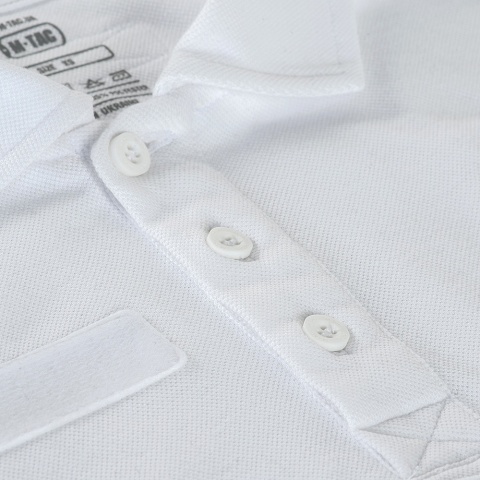 M-TAC Koszulka Polo Taktyczna 65/35 Biała