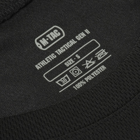 M-TAC Koszulka Athletic Gen.2 Black (Odporna na pot)