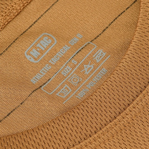 M-TAC Koszulka Athletic Tactical Gen.2 Coyote Brown (Odporna na pot)