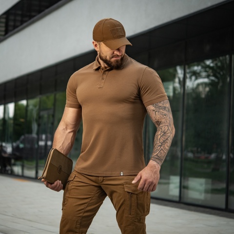 M-TAC Koszulka Polo Basic 65/35 Coyote Brown