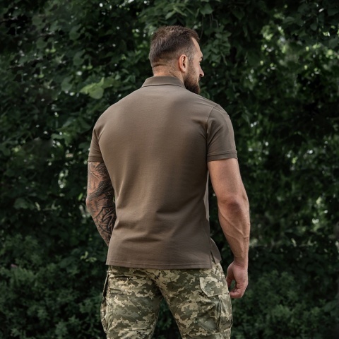 M-TAC Koszulka Polo Basic 65/35 Ciemno oliwkowa