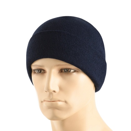 M-TAC Czapka Dzianinowa 100% Akryl Cienka Przędza Dark Navy Blue