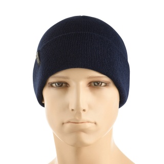 M-TAC Czapka Dzianinowa 100% Akryl Cienka Przędza Dark Navy Blue