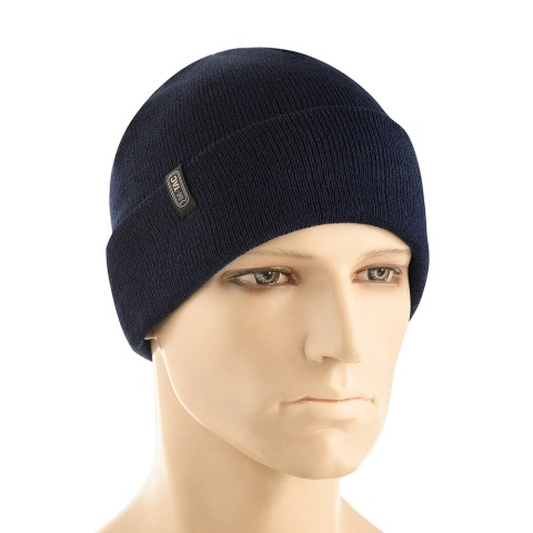 M-TAC Czapka Dzianinowa 100% Akryl Cienka Przędza Dark Navy Blue