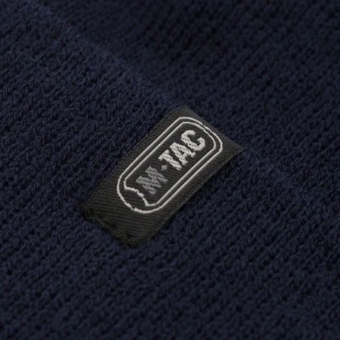 M-TAC Czapka Dzianinowa 100% Akryl Cienka Przędza Dark Navy Blue