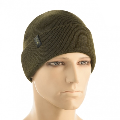 M-TAC Czapka Dzianinowa 100% Akryl Cienka Przędza Dark Olive
