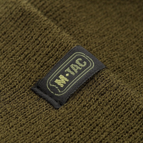 M-TAC Czapka Dzianinowa 100% Akryl Cienka Przędza Dark Olive