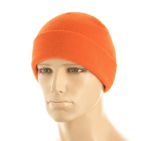 M-TAC Czapka Dzianinowa 100% Akryl Cienka Przędza Orange