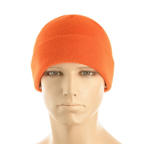 M-TAC Czapka Dzianinowa 100% Akryl Cienka Przędza Orange