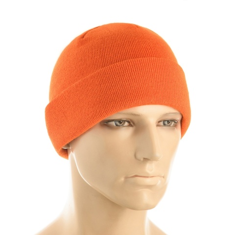 M-TAC Czapka Dzianinowa 100% Akryl Cienka Przędza Orange