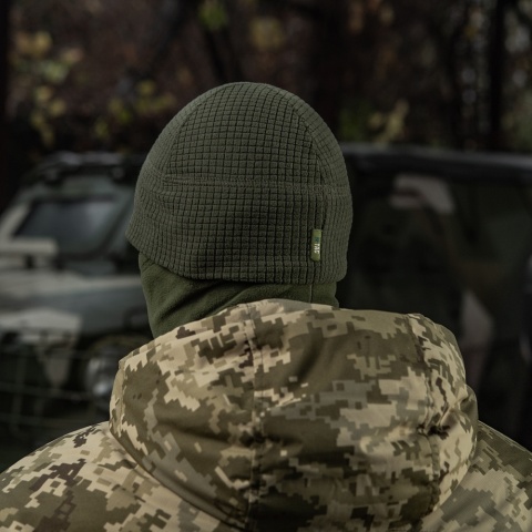 M-TAC Czapka Pod Kask Fleece Rip-Stop Army Olive