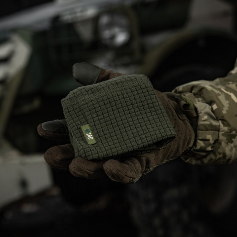 M-TAC Czapka Pod Kask Fleece Rip-Stop Army Olive