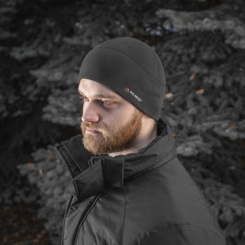 M-TAC Czapka Watch Cap Light Polartec Black