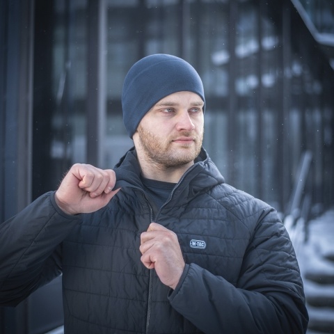 M-TAC Czapka Watch Cap Light Polartec Dark Navy Blue