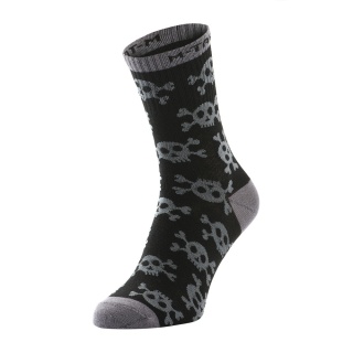 M-TAC Lekkie skarpetki Mk.3 Pirate Skull Black