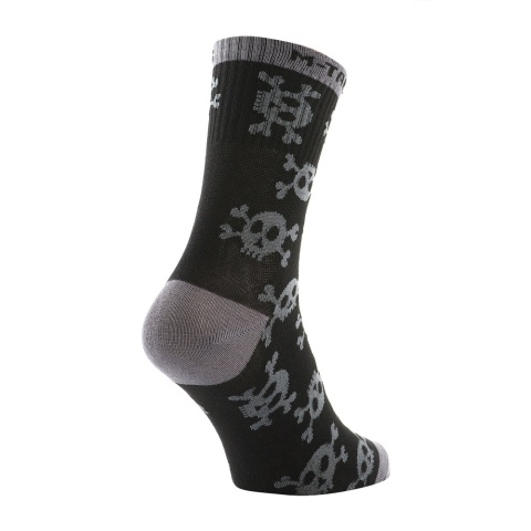 M-TAC Lekkie skarpetki Mk.3 Pirate Skull Black
