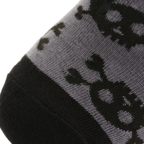M-TAC Lekkie skarpetki Mk.3 Pirate Skull Dark Grey
