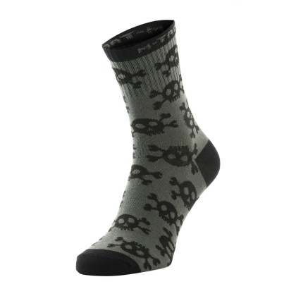 M-TAC Lekkie skarpetki Mk.3 Pirate Skull Olive