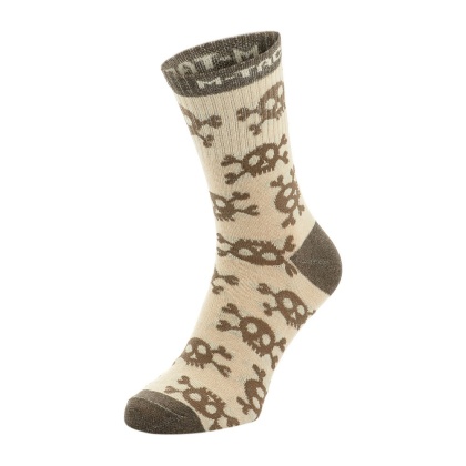 M-TAC Lekkie skarpetki Mk.3 Pirate Skull Sand