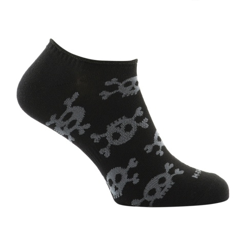 M-TAC Lekkie letnie skarpetki Pirate Skull Black