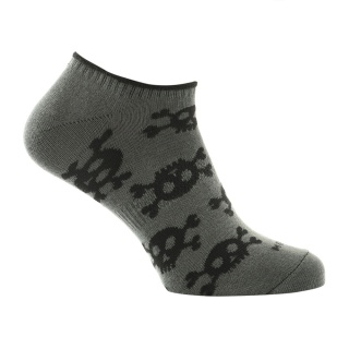 M-TAC Lekkie letnie skarpetki Pirate Skull Olive