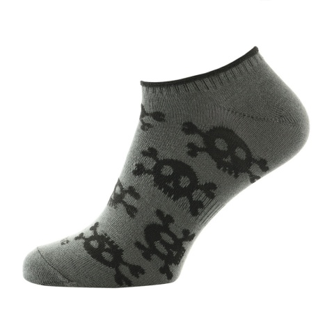 M-TAC Lekkie letnie skarpetki Pirate Skull Olive