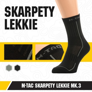 M-TAC Skarpety lekkie Mk.3 Black