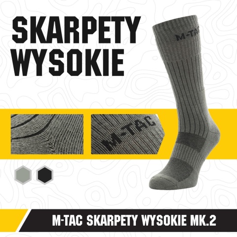 M-TAC Skarpety wysokie Mk.2 Olive