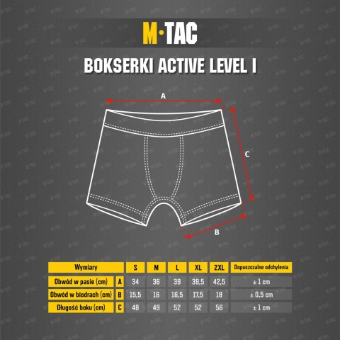 M-TAC Bokserki Active Level I Black