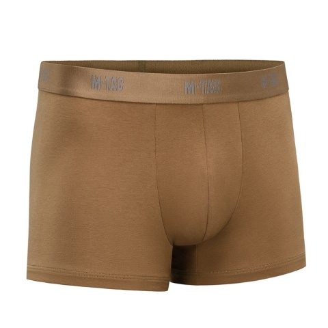 M-TAC Bokserki Men Cotton Stretch Boxer Briefs Coyote Brown