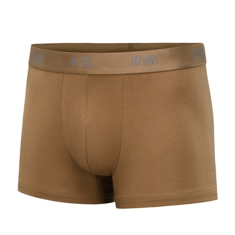 M-TAC Bokserki Men Cotton Stretch Boxer Briefs Coyote Brown